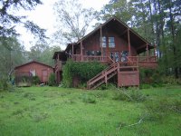 Front of the House view from lake